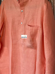 Long Kurta Men - Peach SMALL 36