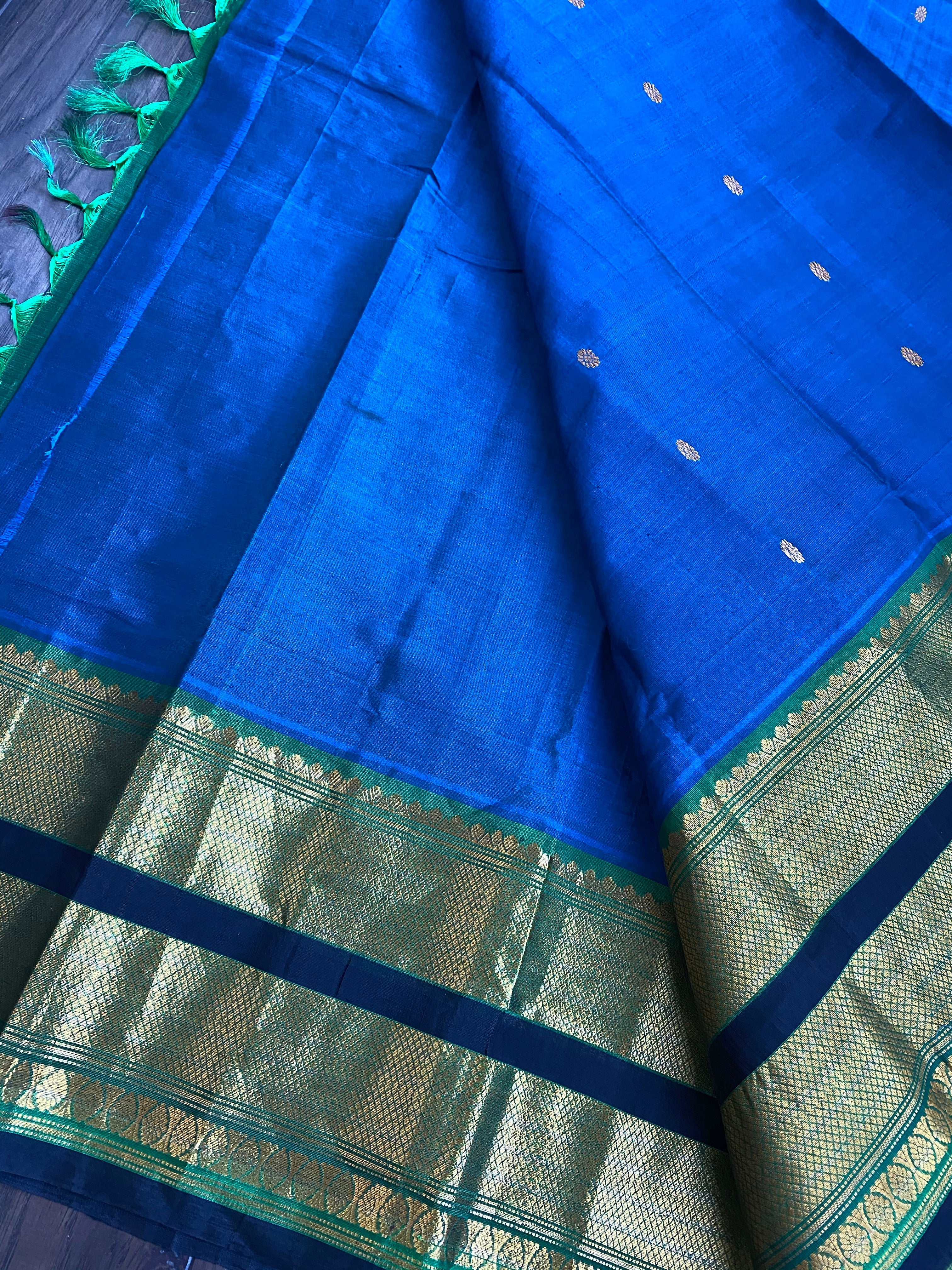 Gadwal Sico - Teal Blue Green