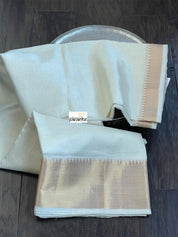 Mangalgiri Silk - Off White Cream