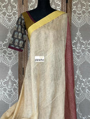 Linen Handloom - Wheat color