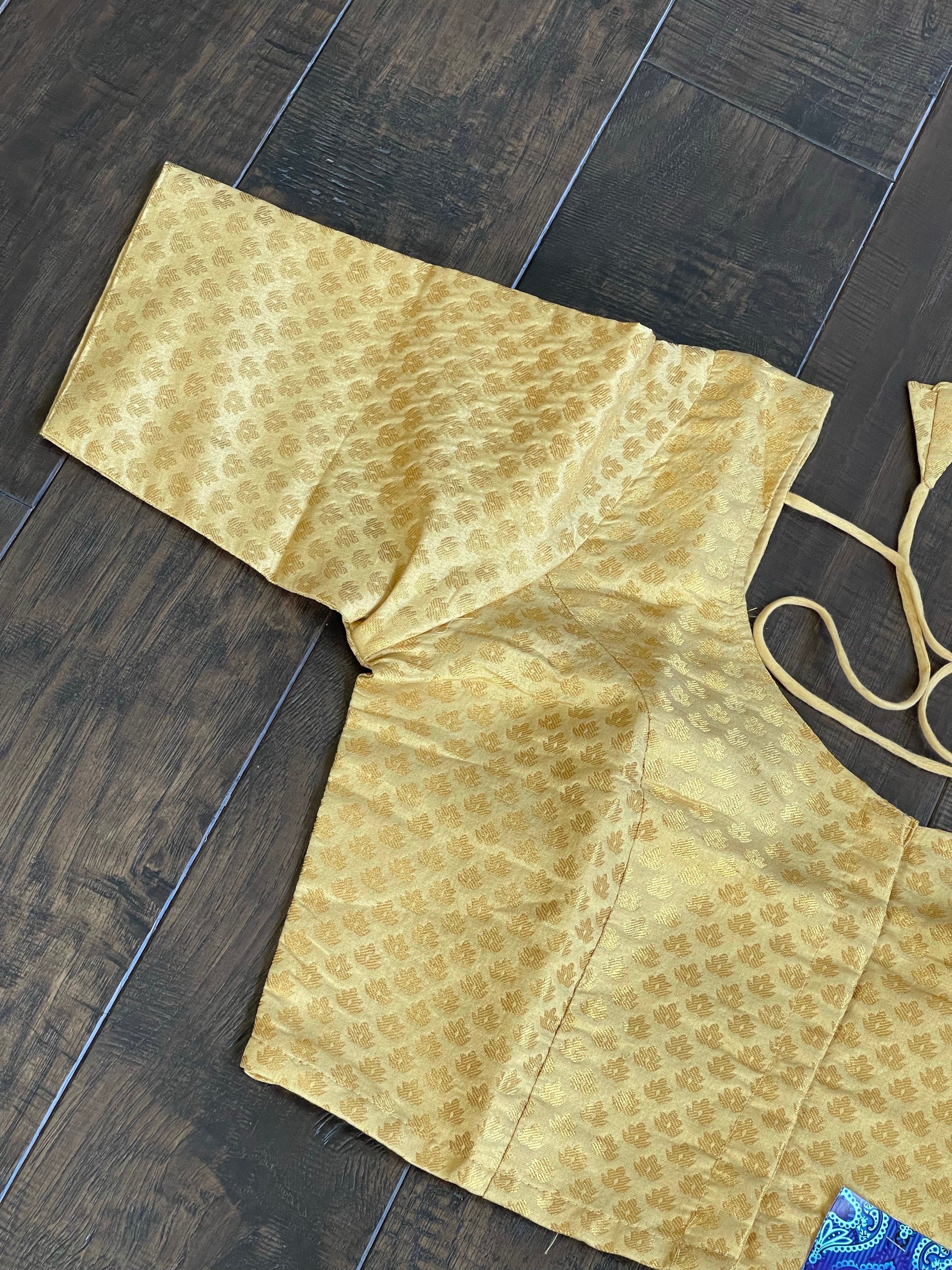 Designer Blouse - Golden