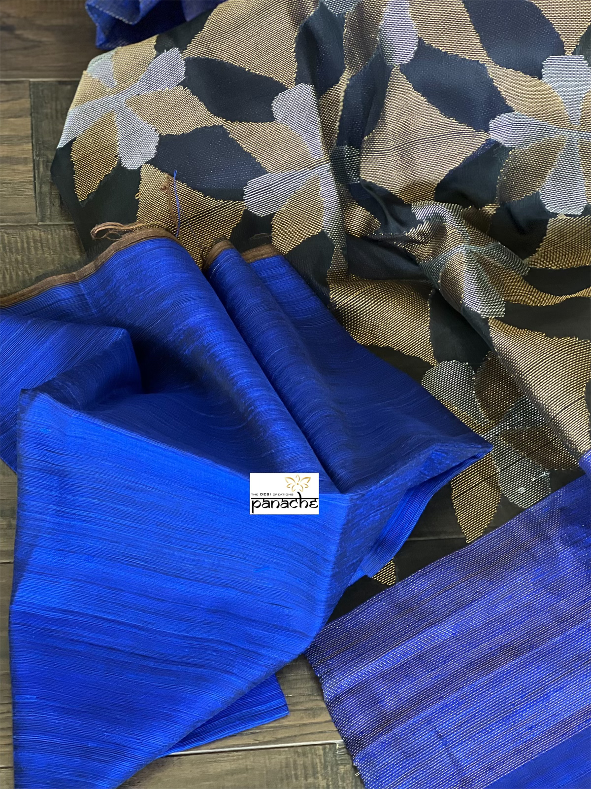 Pure Matka Silk - Royal Blue