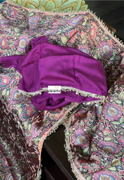 Designer Organza Satin - Multi color