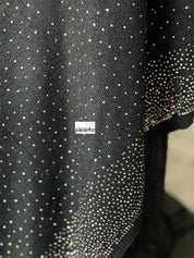Pure Wool Poncho - Black Free Size