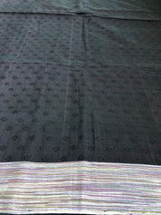 Pure Khadi Handloom - Black Brown Woven