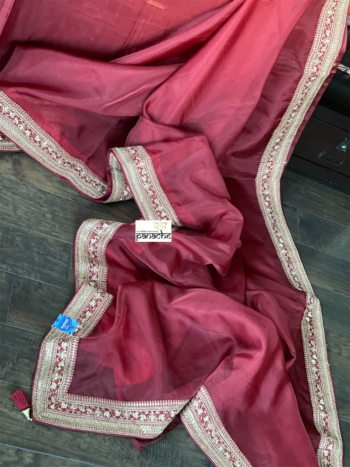 Designer Saree Blouse Pair - Maroon